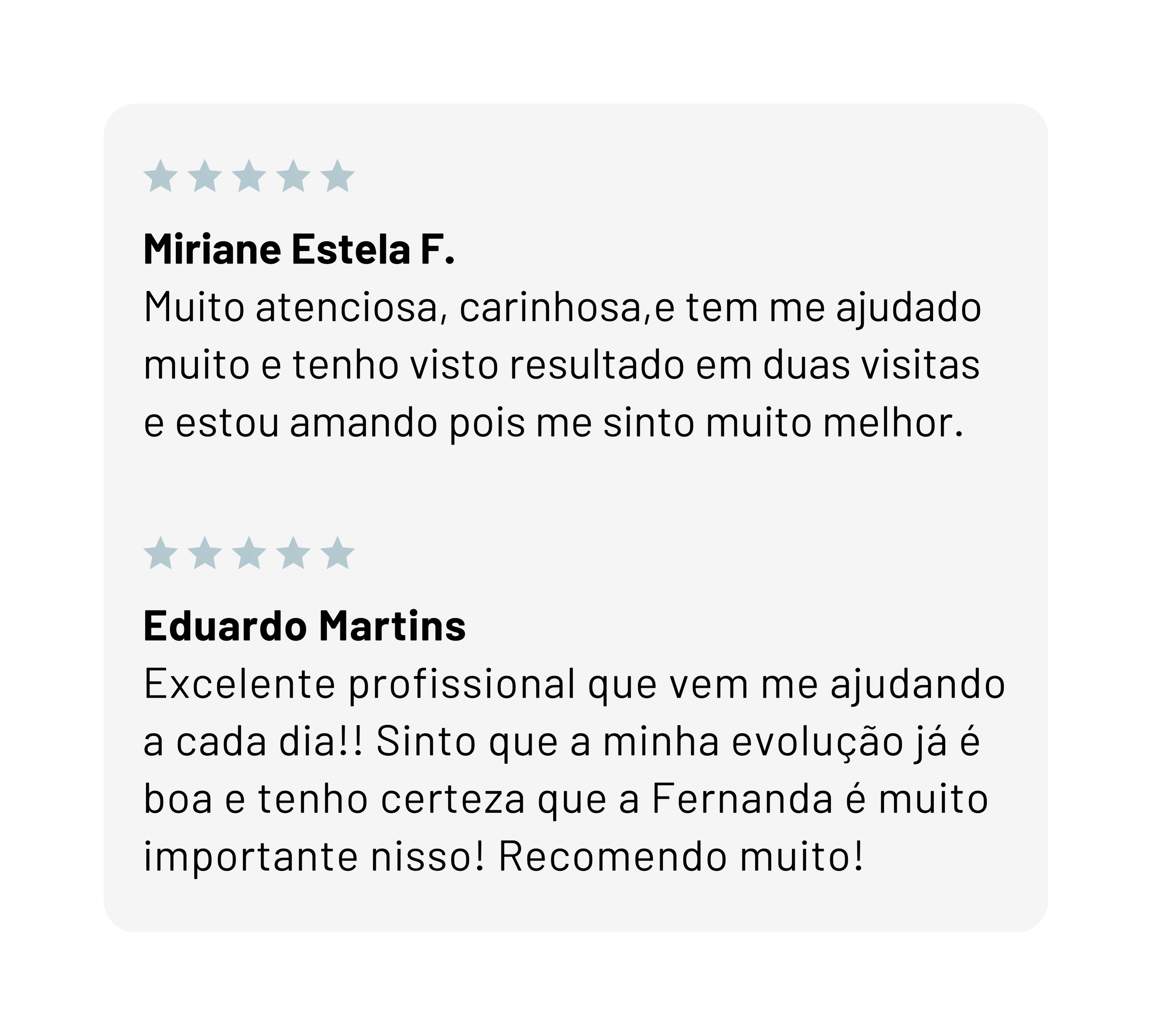 Avaliações (1)